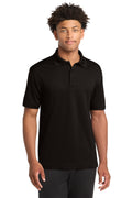 Sport-Tek PosiCharge Micro-Mesh Polo. ST680 - Black - front