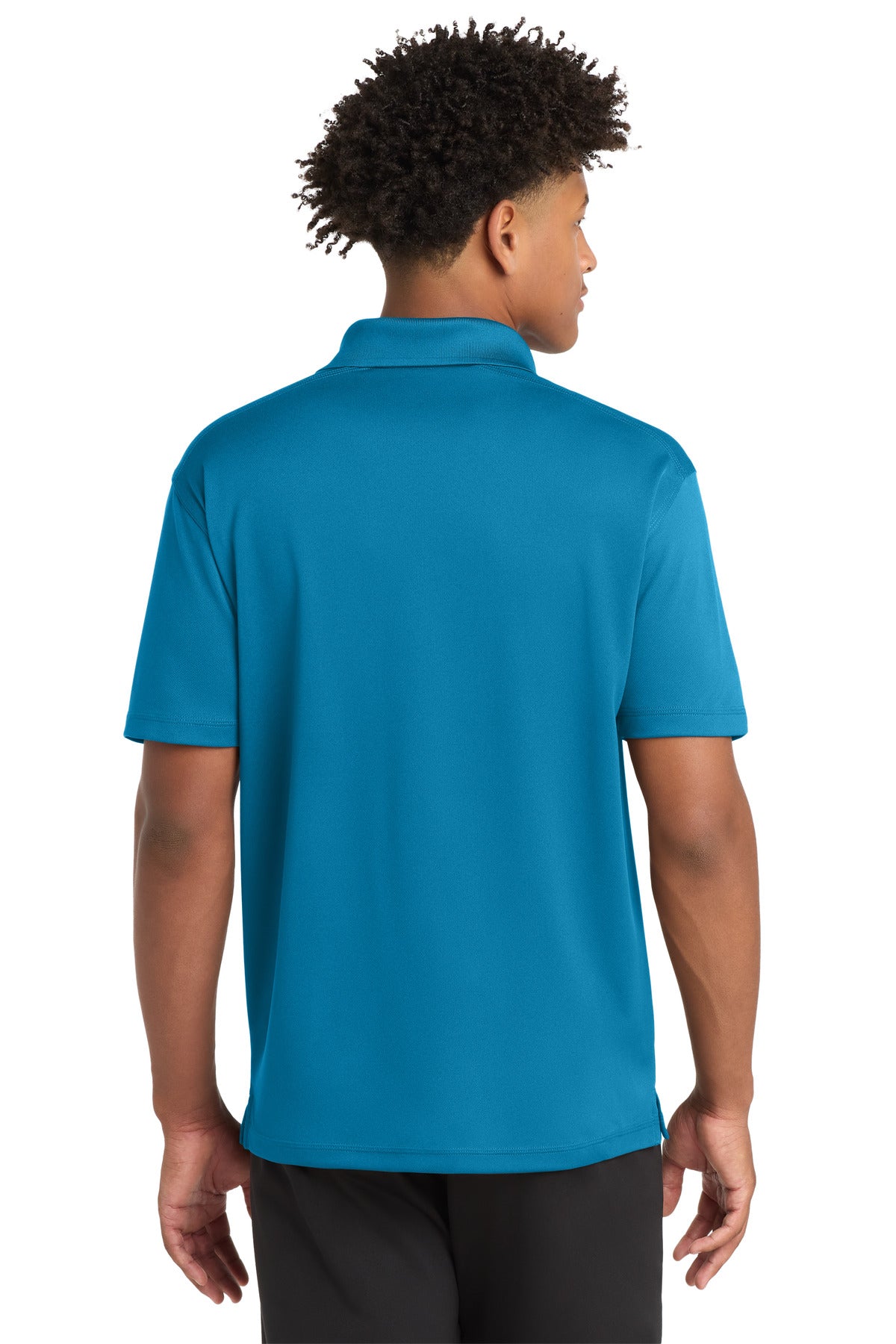 Sport-Tek PosiCharge Micro-Mesh Polo. ST680 - Blue Wake - back