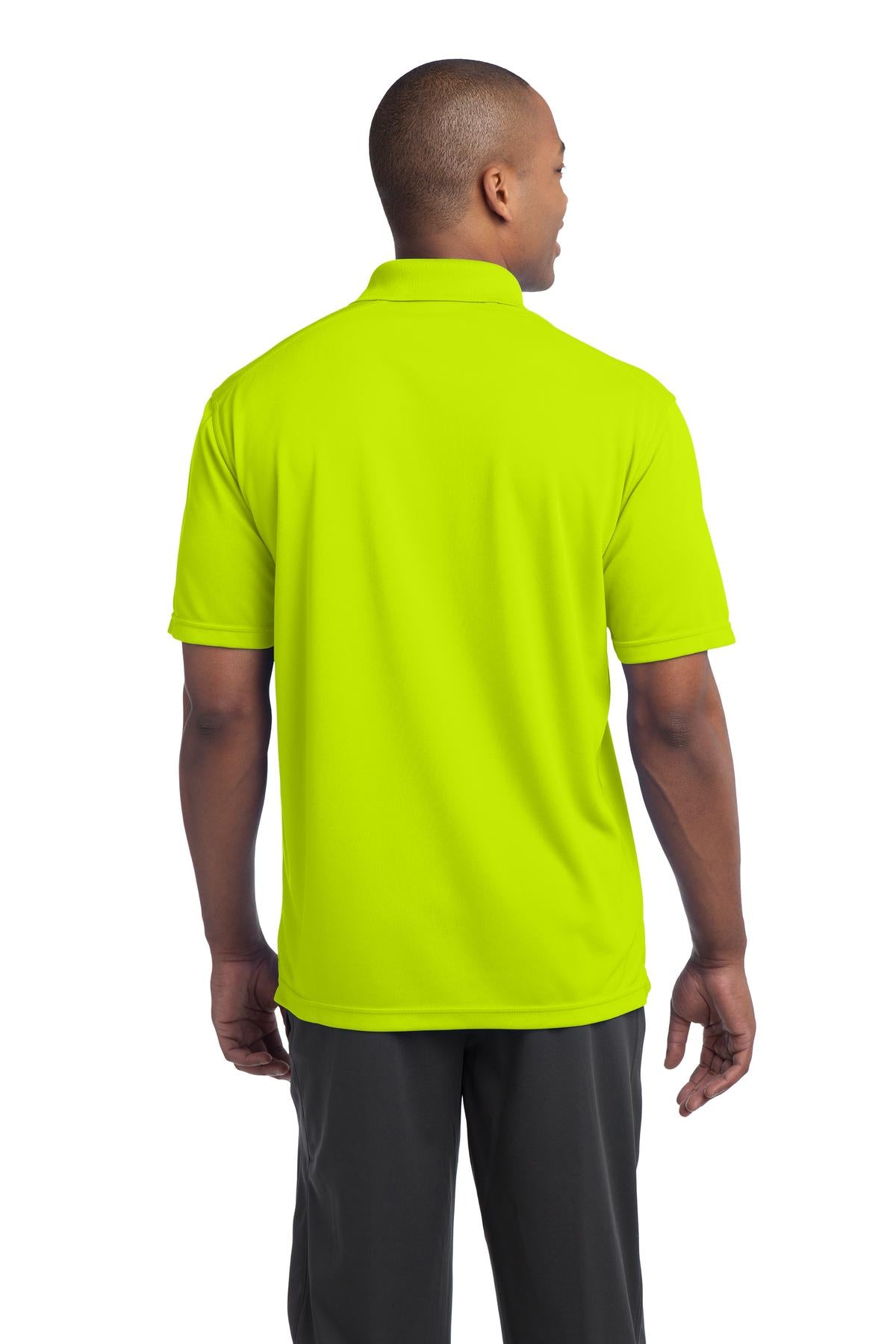 Sport-Tek PosiCharge Micro-Mesh Polo. ST680 - Citron - back
