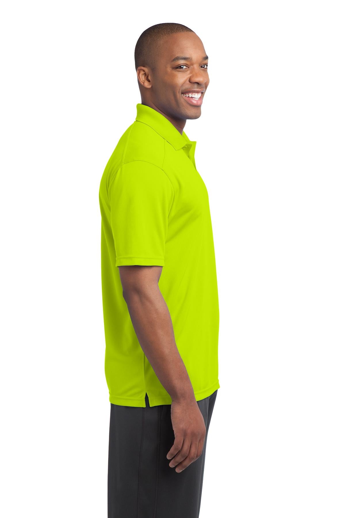 Sport-Tek PosiCharge Micro-Mesh Polo. ST680 - Citron - side