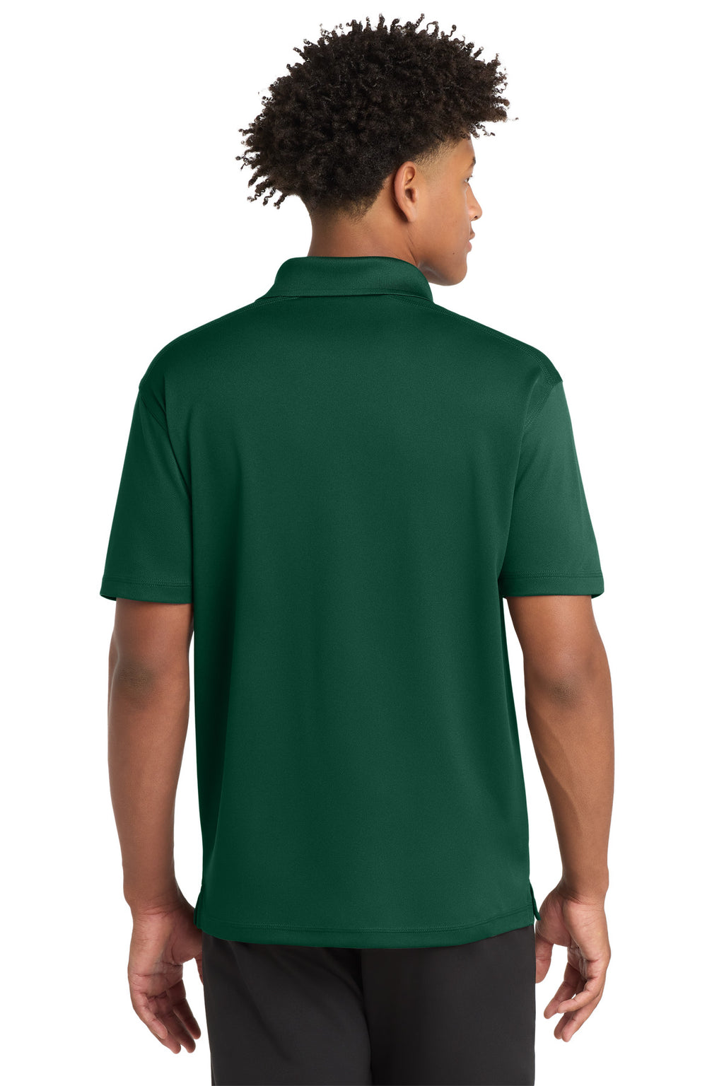 Sport-Tek PosiCharge Micro-Mesh Polo. ST680 - Forest Green - back