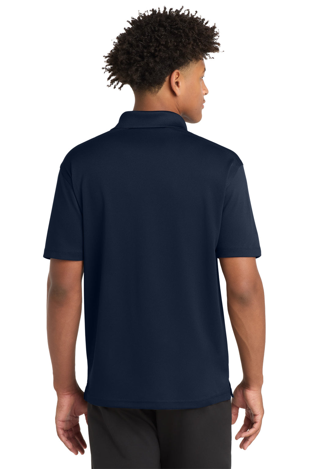 Sport-Tek PosiCharge Micro-Mesh Polo. ST680 - True Navy - back