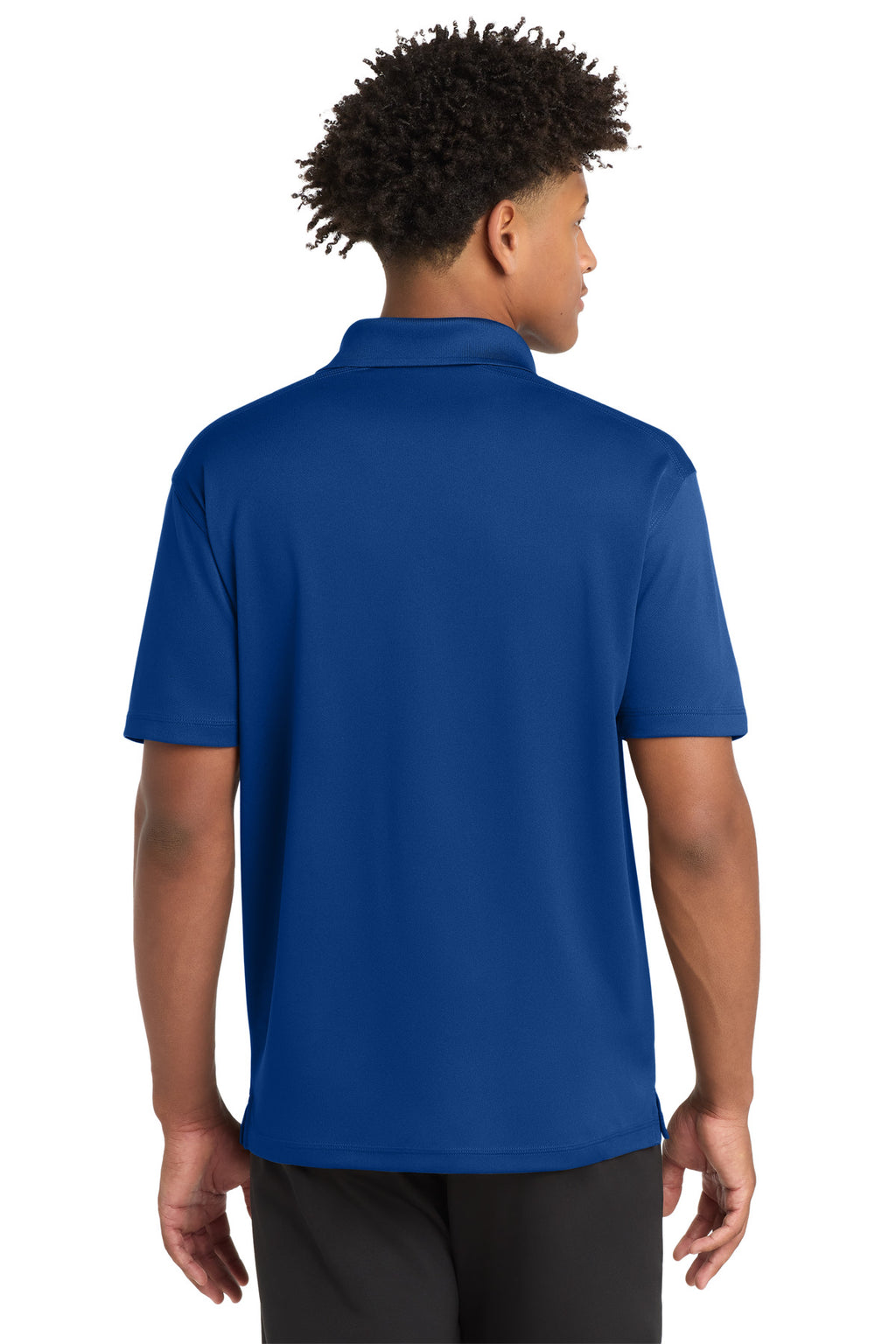 Sport-Tek PosiCharge Micro-Mesh Polo. ST680 - True Royal - back