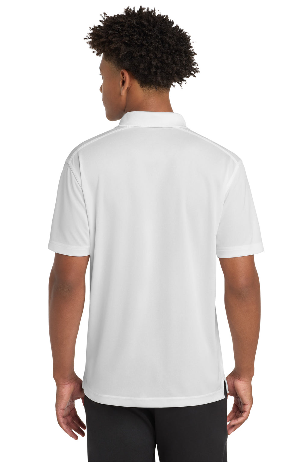 Sport-Tek PosiCharge Micro-Mesh Polo. ST680 - White - back