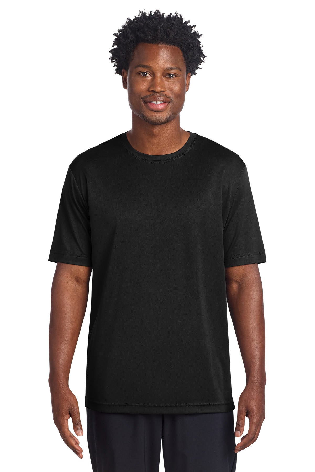 Sport-Tek PosiCharge Re-Compete Tee ST720 - Black - front