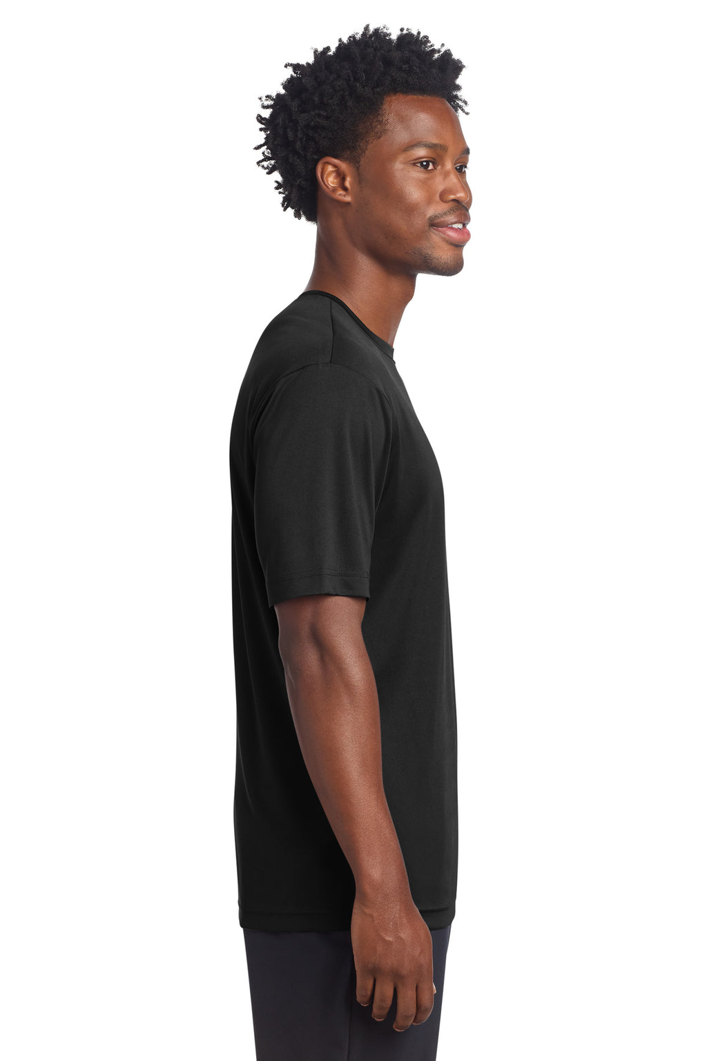 Sport-Tek PosiCharge Re-Compete Tee ST720 - Black - side