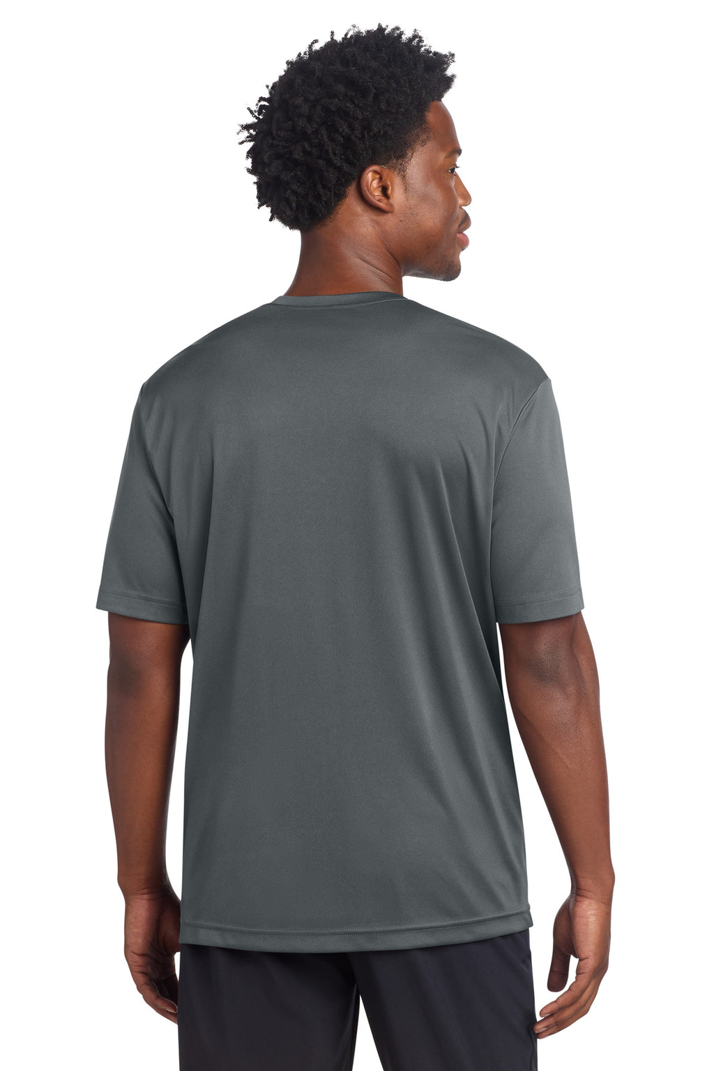 Sport-Tek PosiCharge Re-Compete Tee ST720 - Iron Grey - back