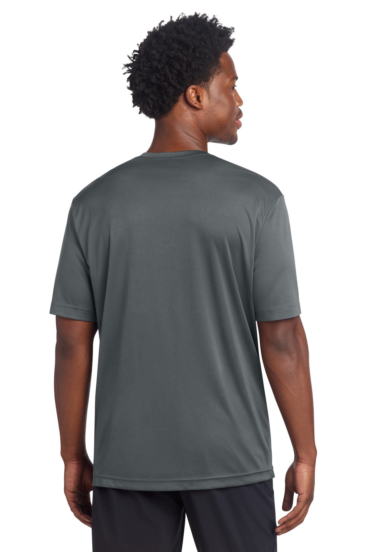 Sport-Tek PosiCharge Re-Compete Tee ST720 - Iron Grey - back