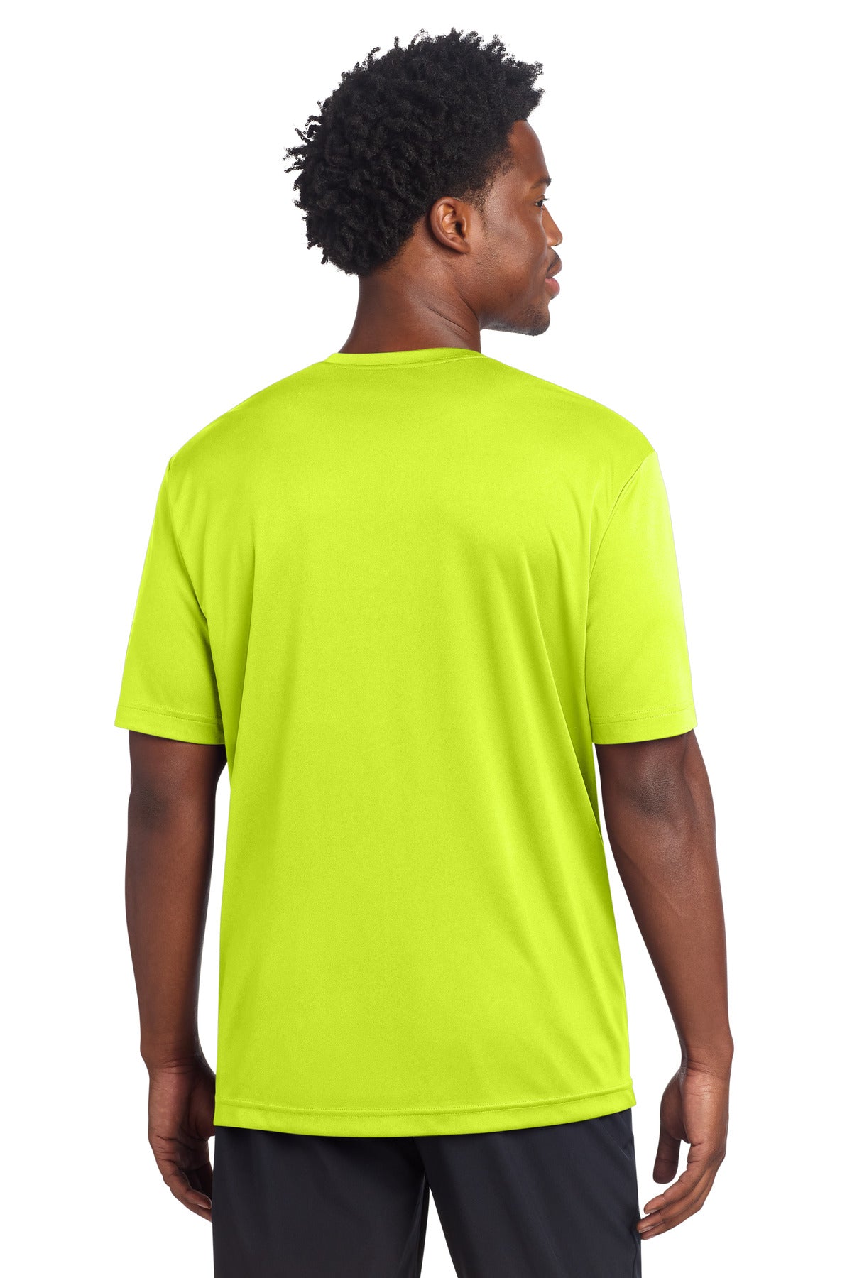 Sport-Tek PosiCharge Re-Compete Tee ST720 - Neon Yellow - back