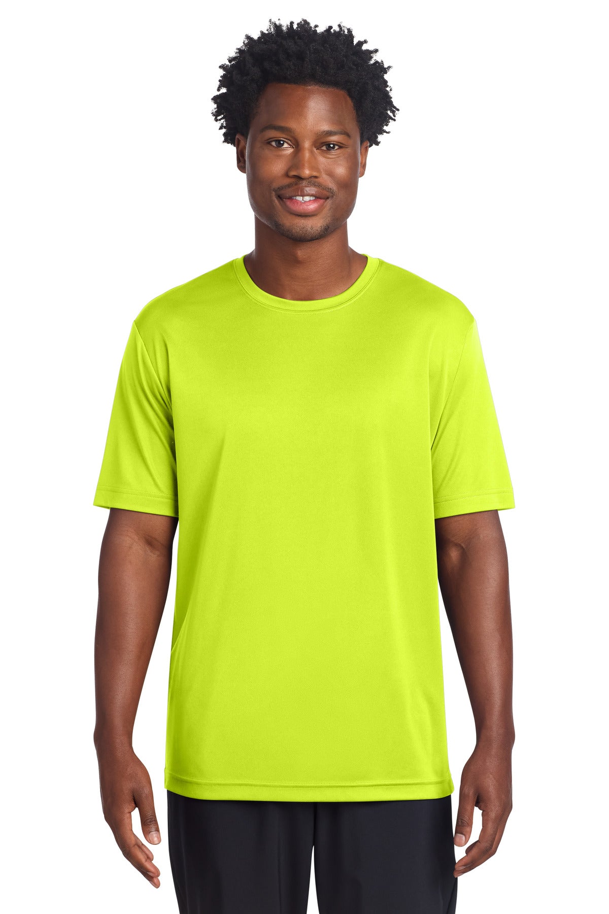 Sport-Tek PosiCharge Re-Compete Tee ST720 - Neon Yellow - front