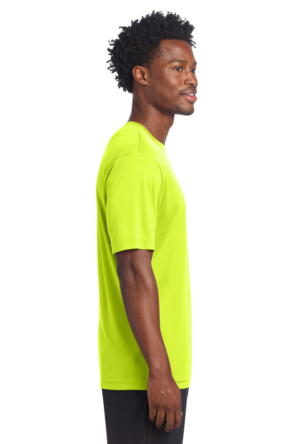 Sport-Tek PosiCharge Re-Compete Tee ST720 - Neon Yellow - side
