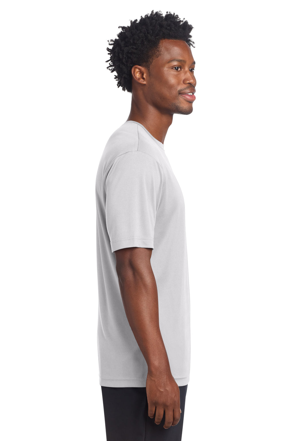 Sport-Tek PosiCharge Re-Compete Tee ST720 - Silver - side