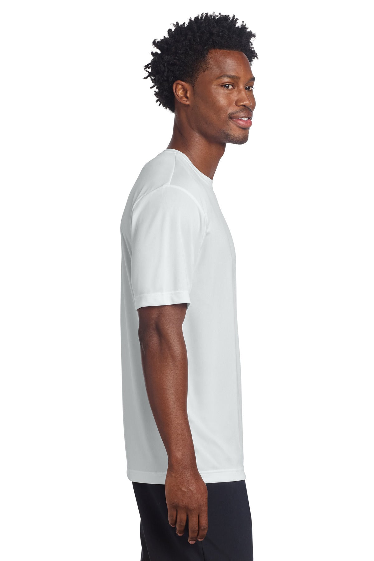 Sport-Tek PosiCharge Re-Compete Tee ST720 - White - side