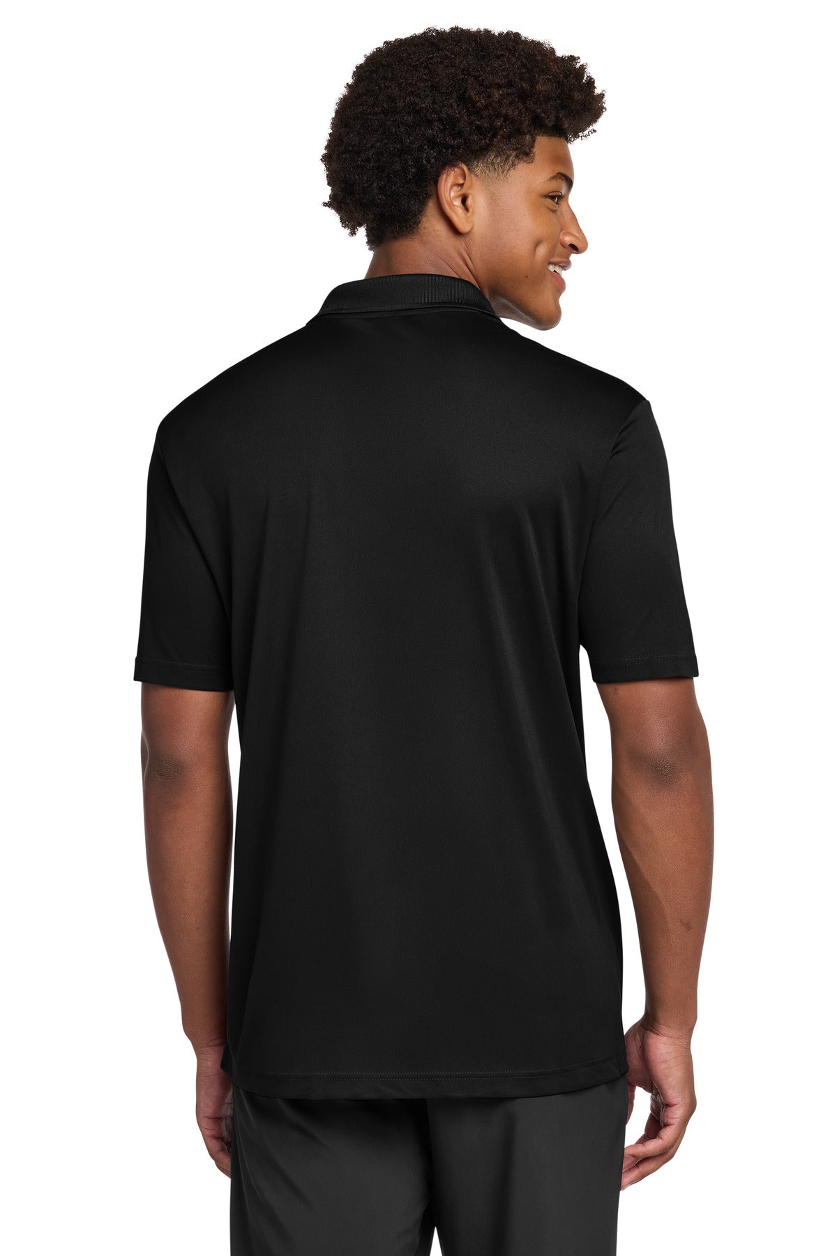 Sport-Tek PosiCharge Re-Compete Polo ST725 - Black - back