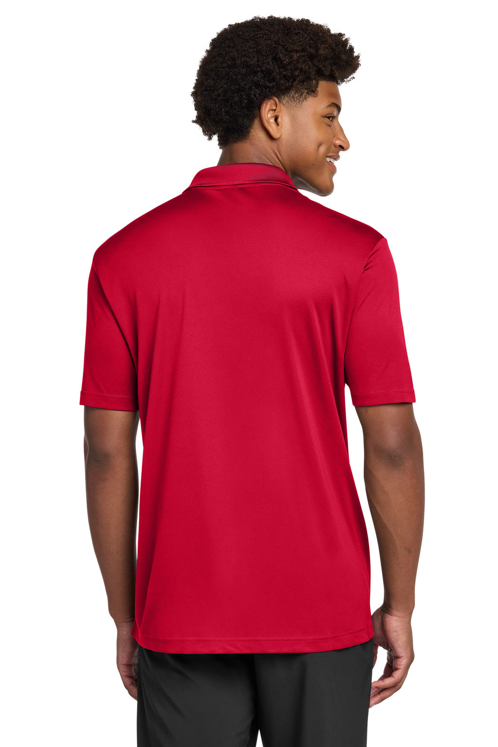 Sport-Tek PosiCharge Re-Compete Polo ST725 - Deep Red - back