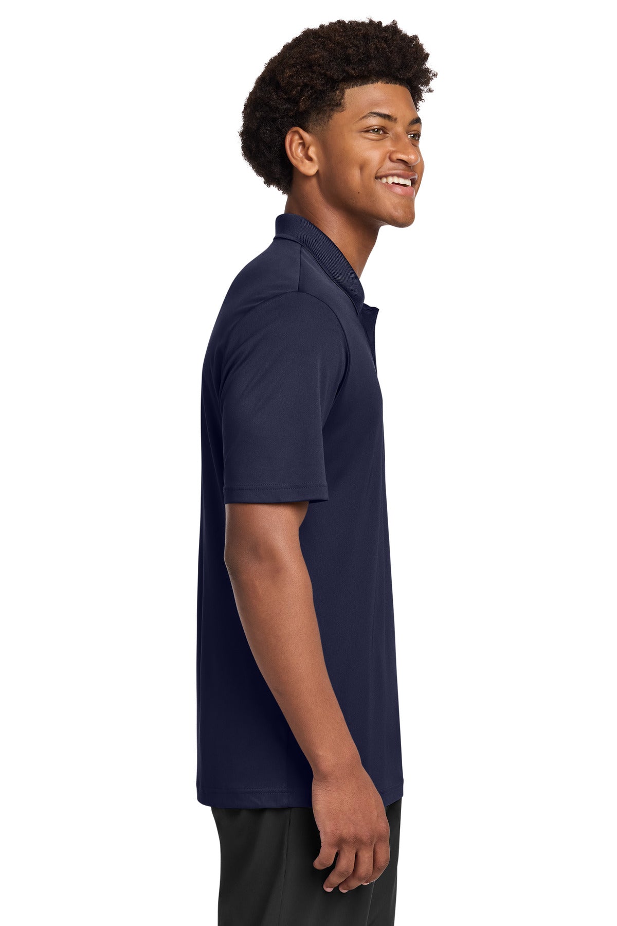 Sport-Tek PosiCharge Re-Compete Polo ST725 - True Navy - side