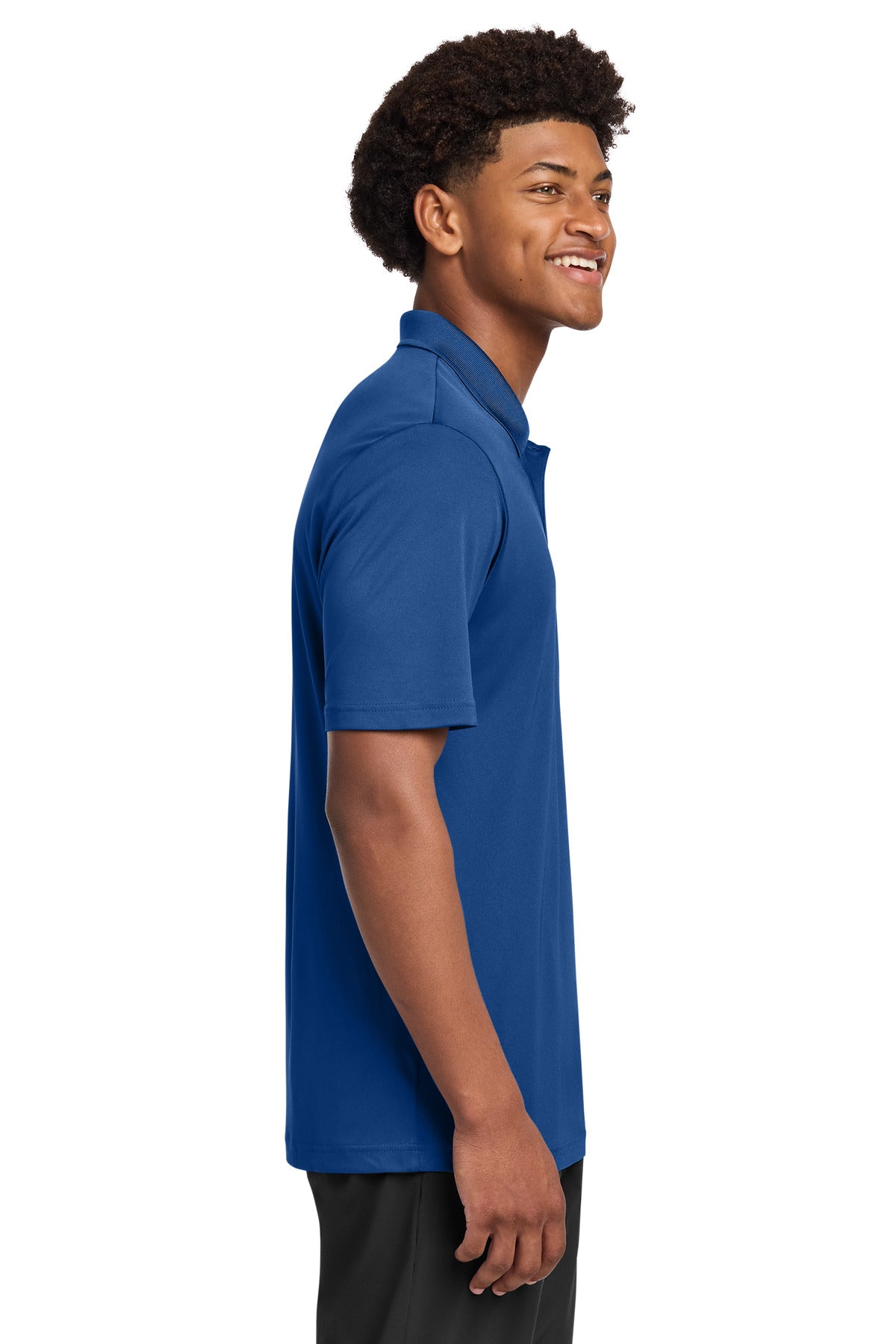 Sport-Tek PosiCharge Re-Compete Polo ST725 - True Royal - side