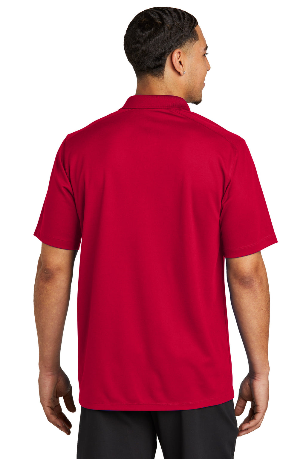 Sport-Tek UV Micropique Polo ST740 - Deep Red - back