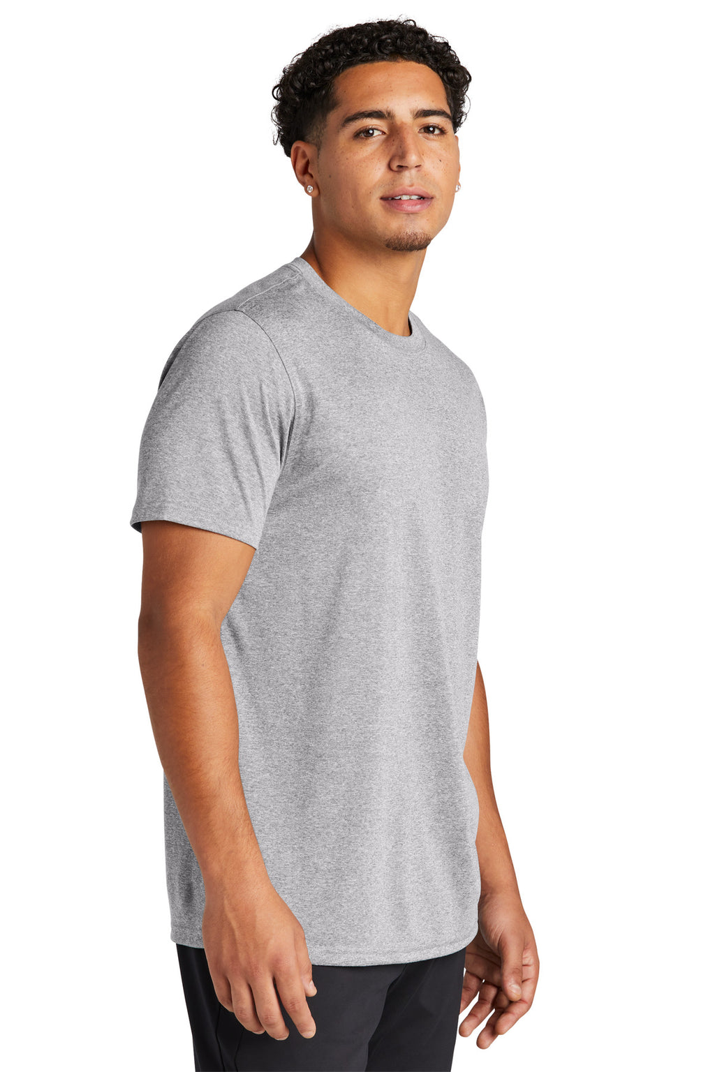 Sport-Tek Echo Tee ST760 - Athletic Heather - three_q