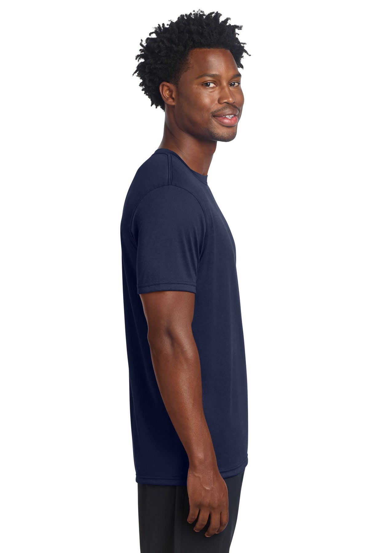 Sport-Tek Echo Tee ST760 - True Navy - side