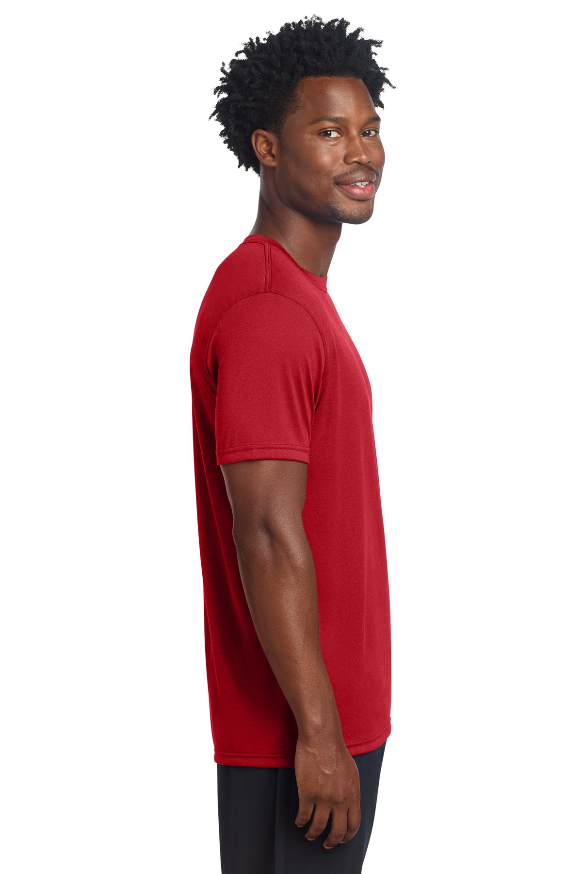 Sport-Tek Echo Tee ST760 - True Red - side