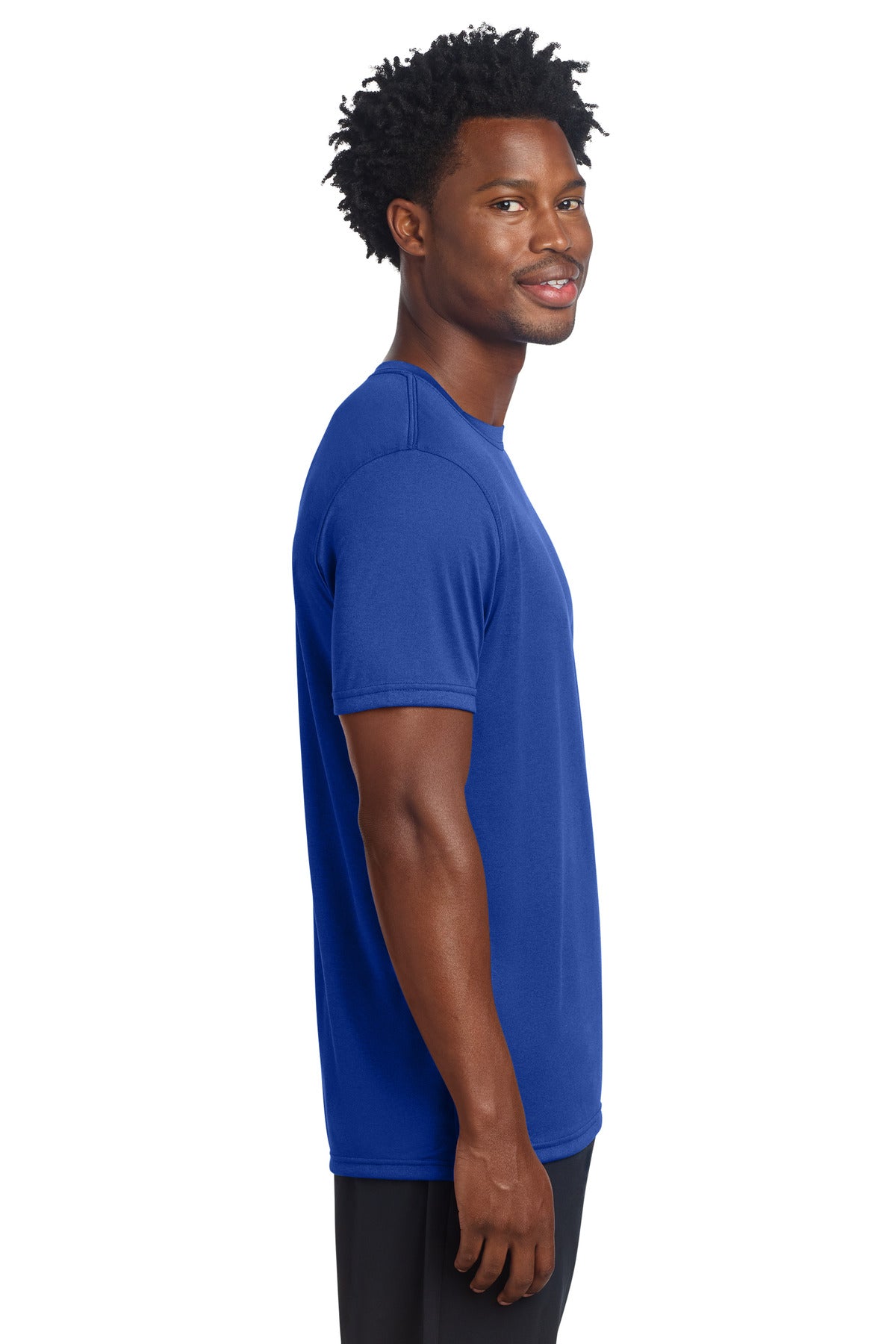Sport-Tek Echo Tee ST760 - True Royal - side