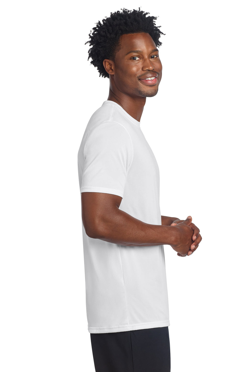 Sport-Tek Echo Tee ST760 - White - side