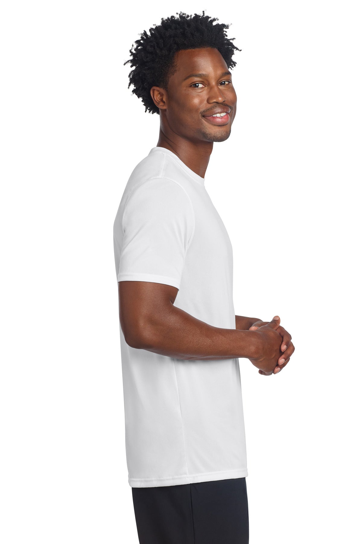 Sport-Tek Echo Tee ST760 - White - side