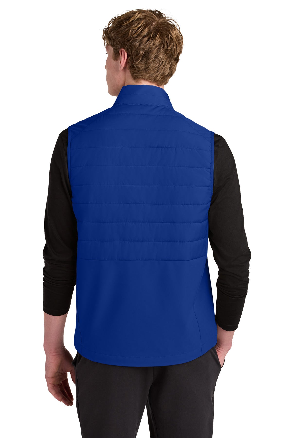 Sport-Tek Teknical Hybrid Vest ST941 - True Royal - back