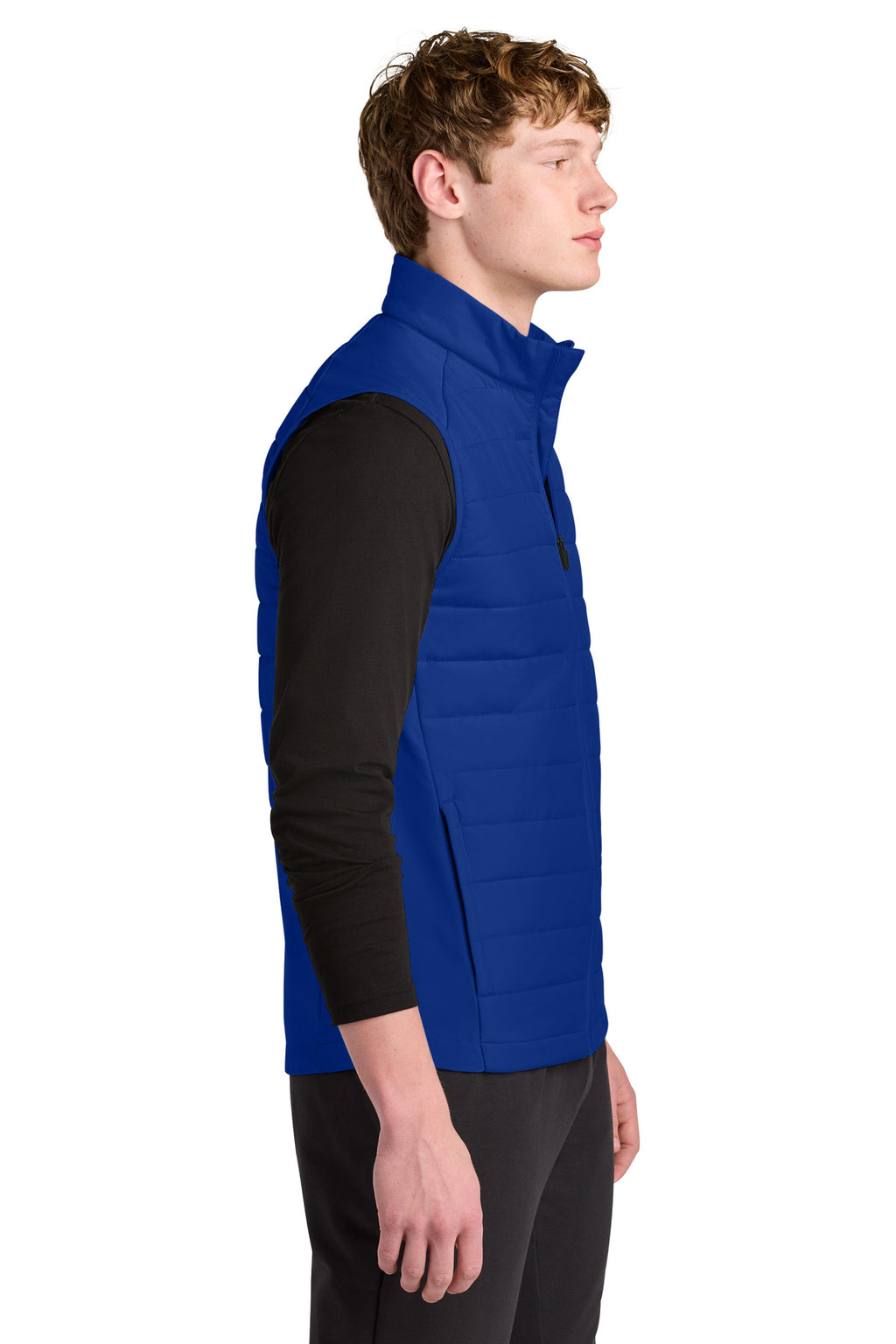Sport-Tek Teknical Hybrid Vest ST941 - True Royal - side