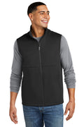 Sport-Tek Soft Shell Vest ST981 - Deep Black - front