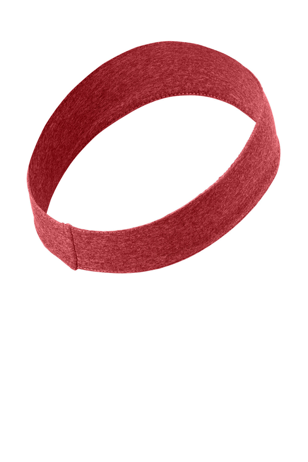 Sport-Tek Contender Headband. STA46 - Scarlet Heather - back