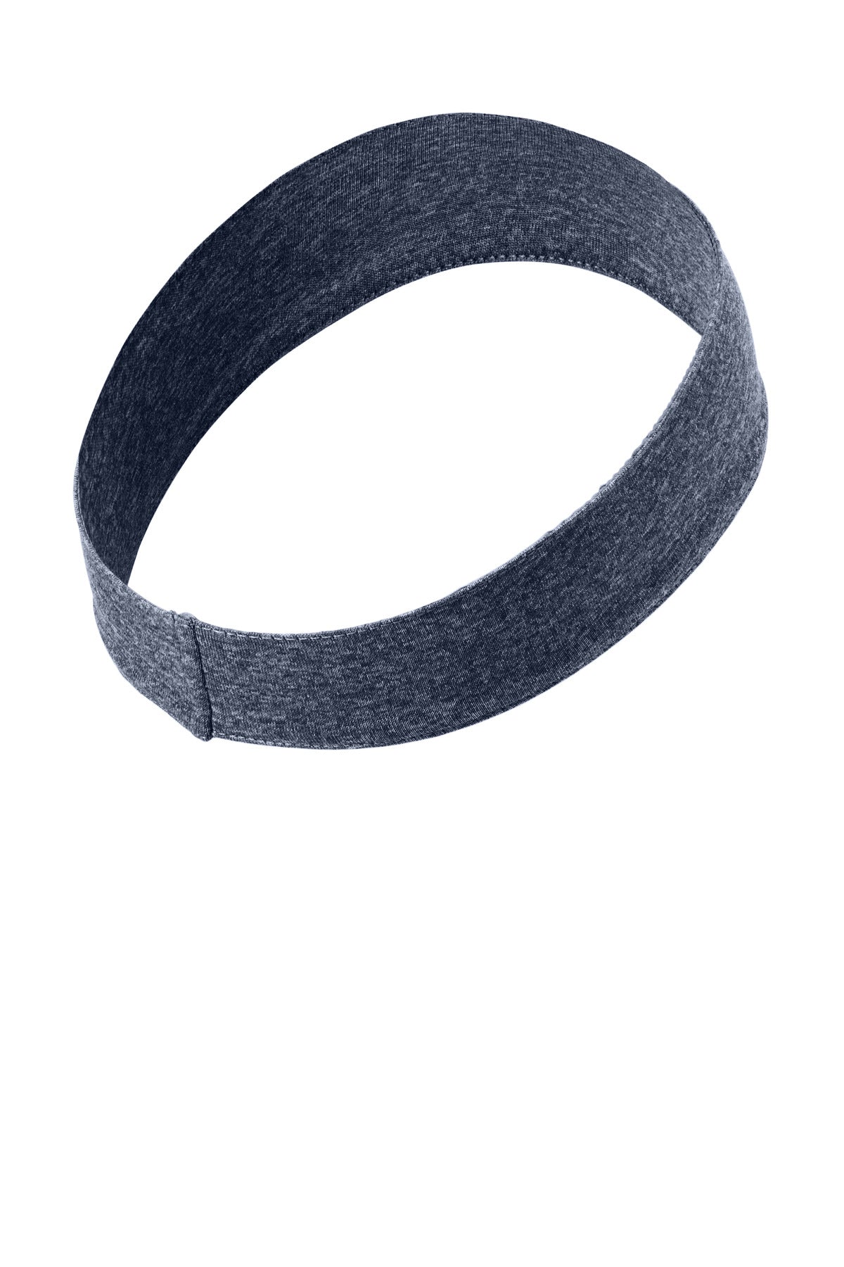 Sport-Tek Contender Headband. STA46 - True Navy Heather - back