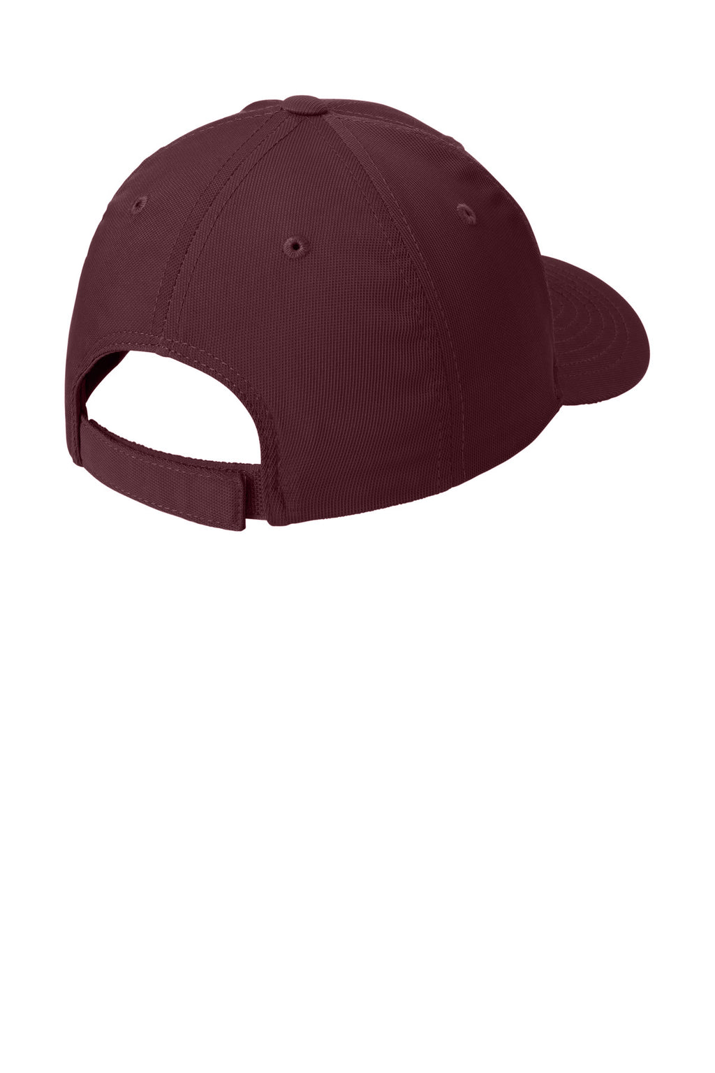 Sport-Tek Dry Zone Nylon Cap. STC10 - Maroon - back