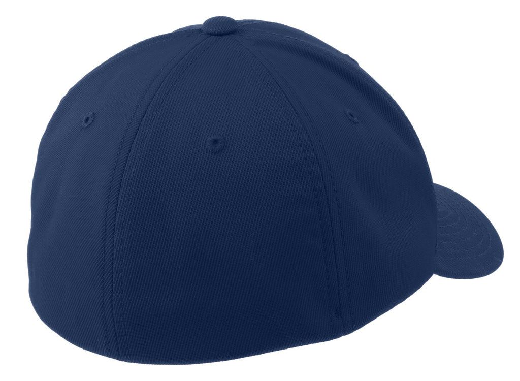 Sport-Tek Flexfit Performance Solid Cap. STC17 - True Navy - back