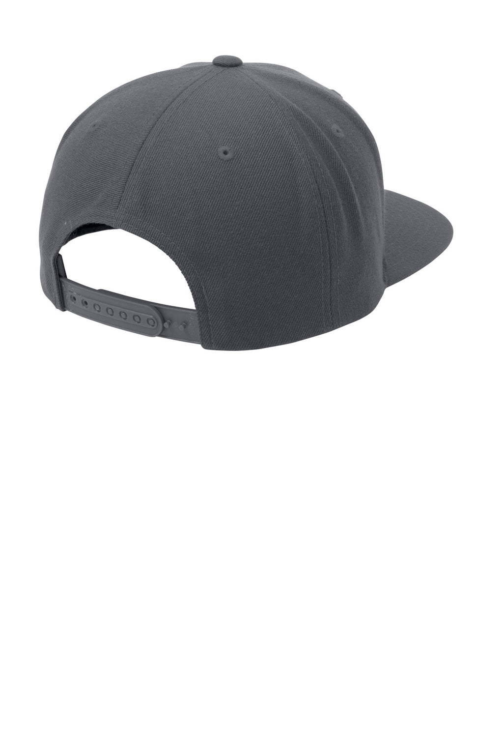 Sport-Tek YP Classics Flat Bill Snapback Cap. STC19 - Graphite - back
