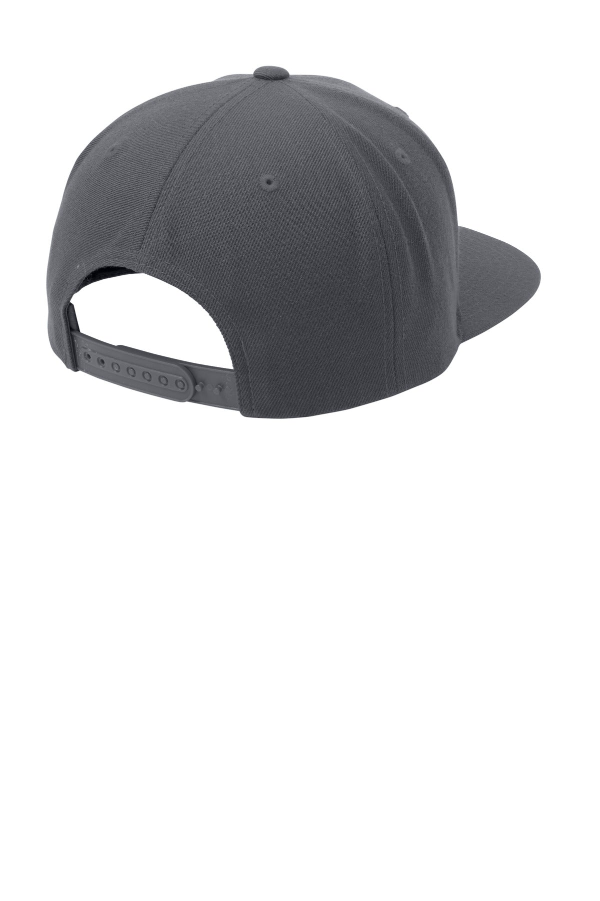 Sport-Tek YP Classics Flat Bill Snapback Cap. STC19 - Graphite - back