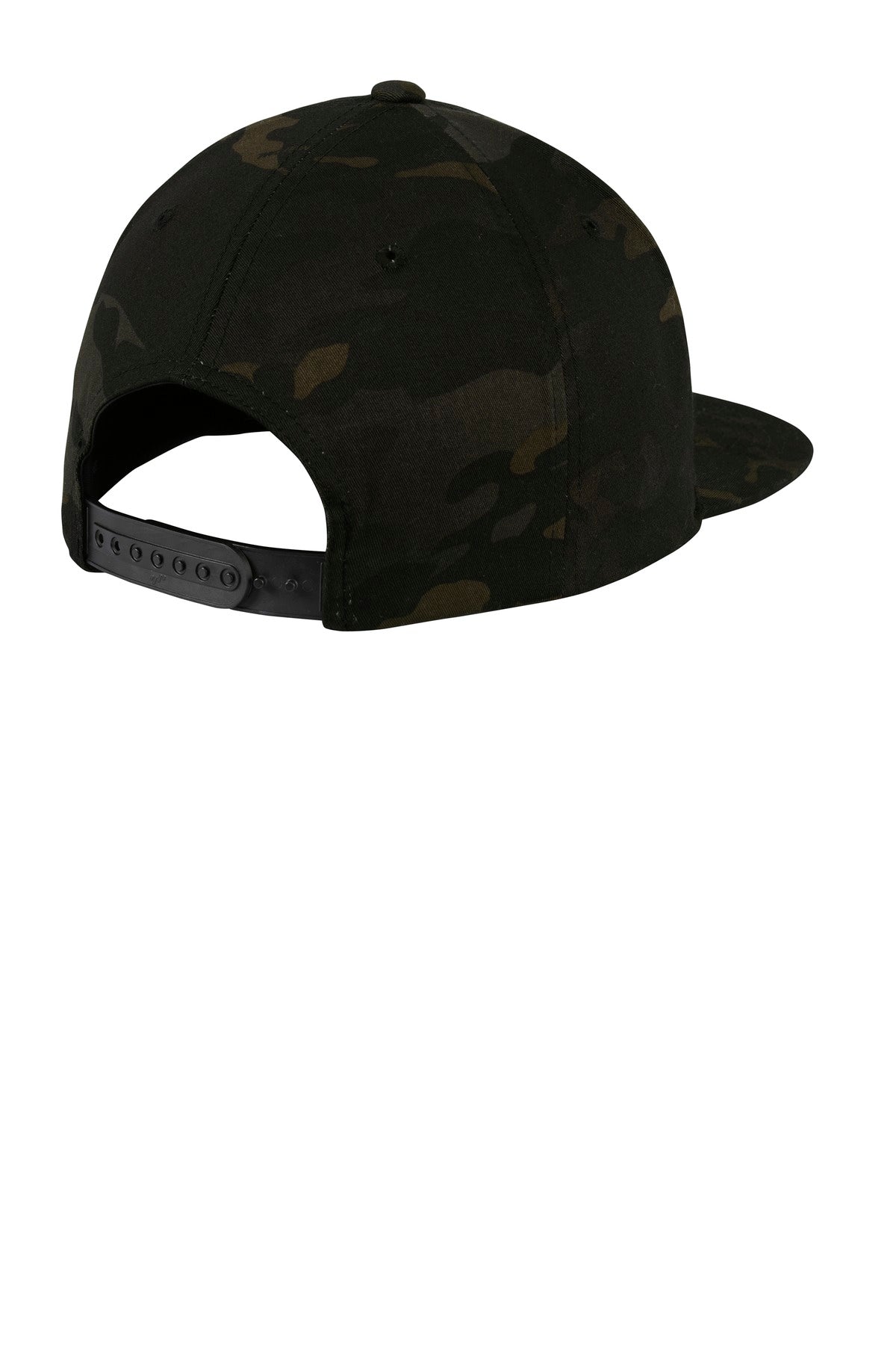 Sport-Tek YP Classics Flat Bill Snapback Cap. STC19 - Multicam Black - back