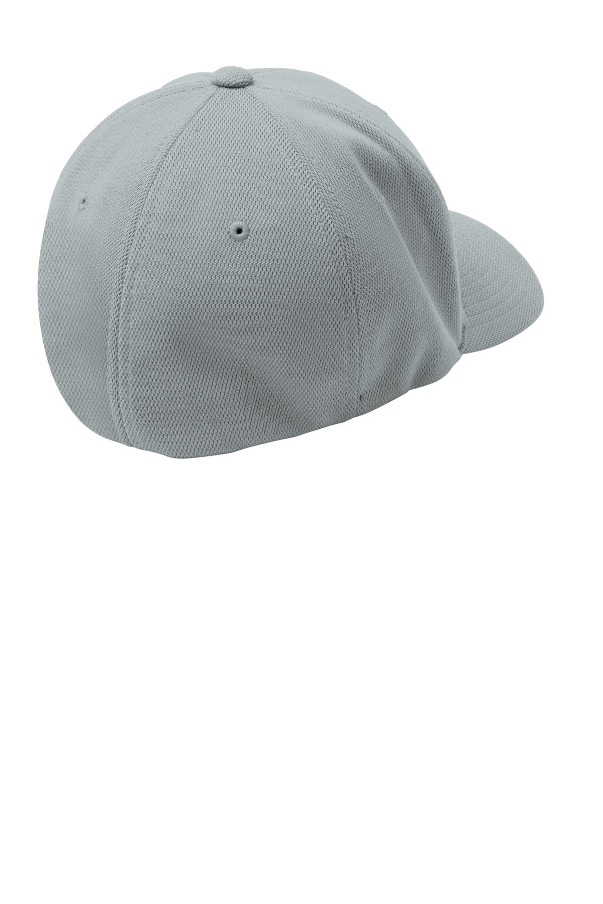 Sport-Tek Flexfit Cool & Dry Poly Block Mesh Cap. STC22 - Grey Heather - back