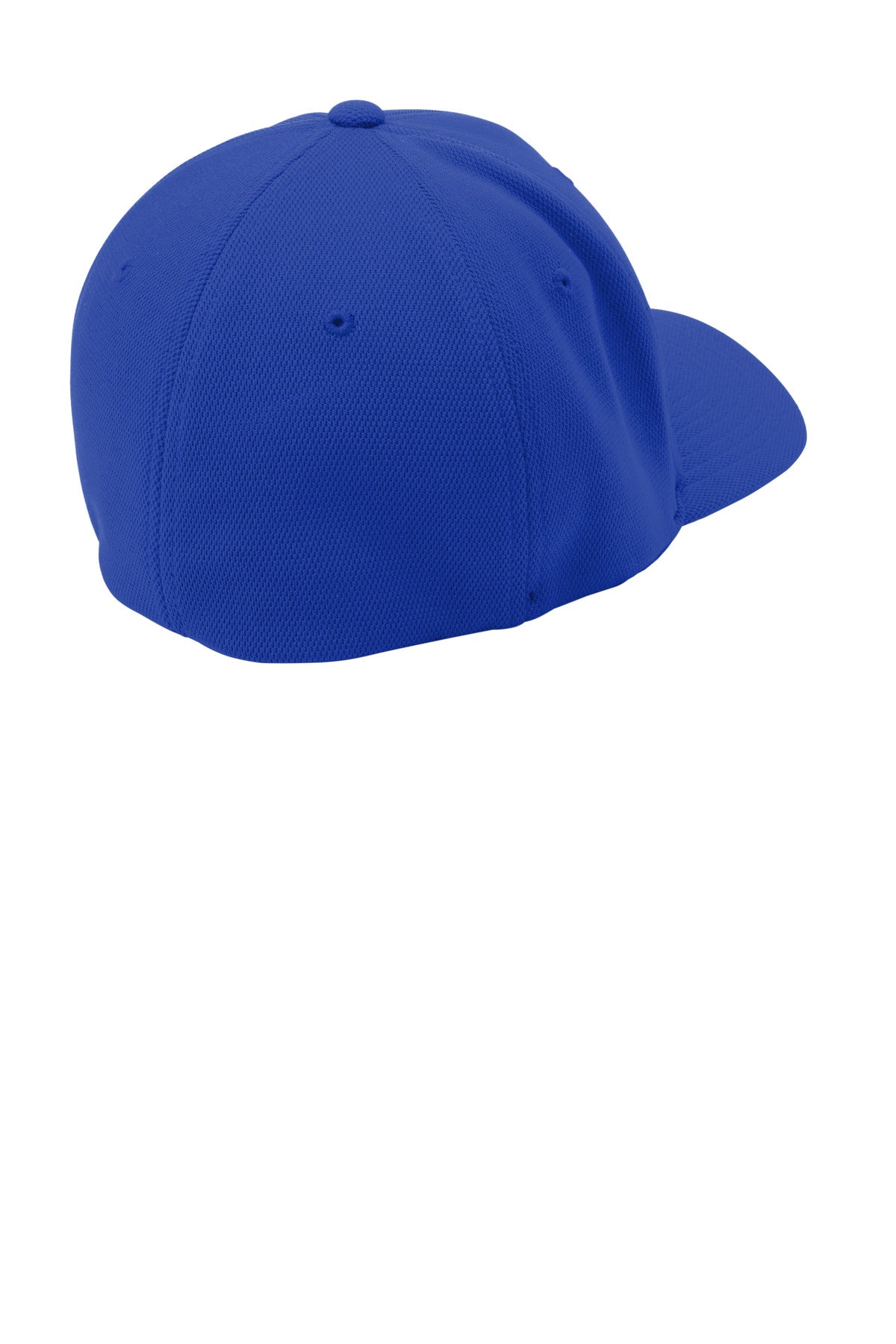 Sport-Tek Flexfit Cool & Dry Poly Block Mesh Cap. STC22 - True Royal - back