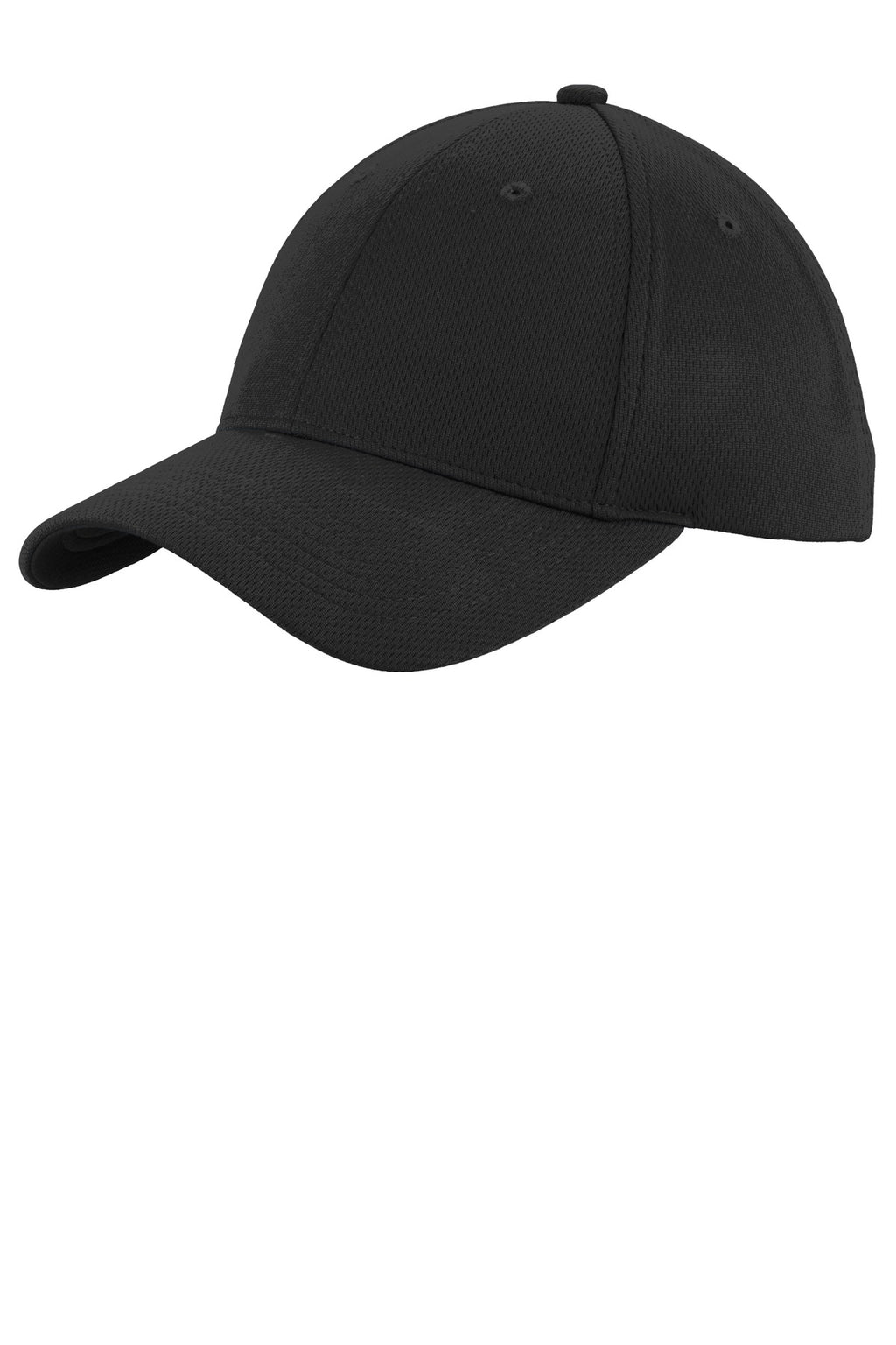 Sport-Tek PosiCharge RacerMesh Cap. STC26 - Black - front