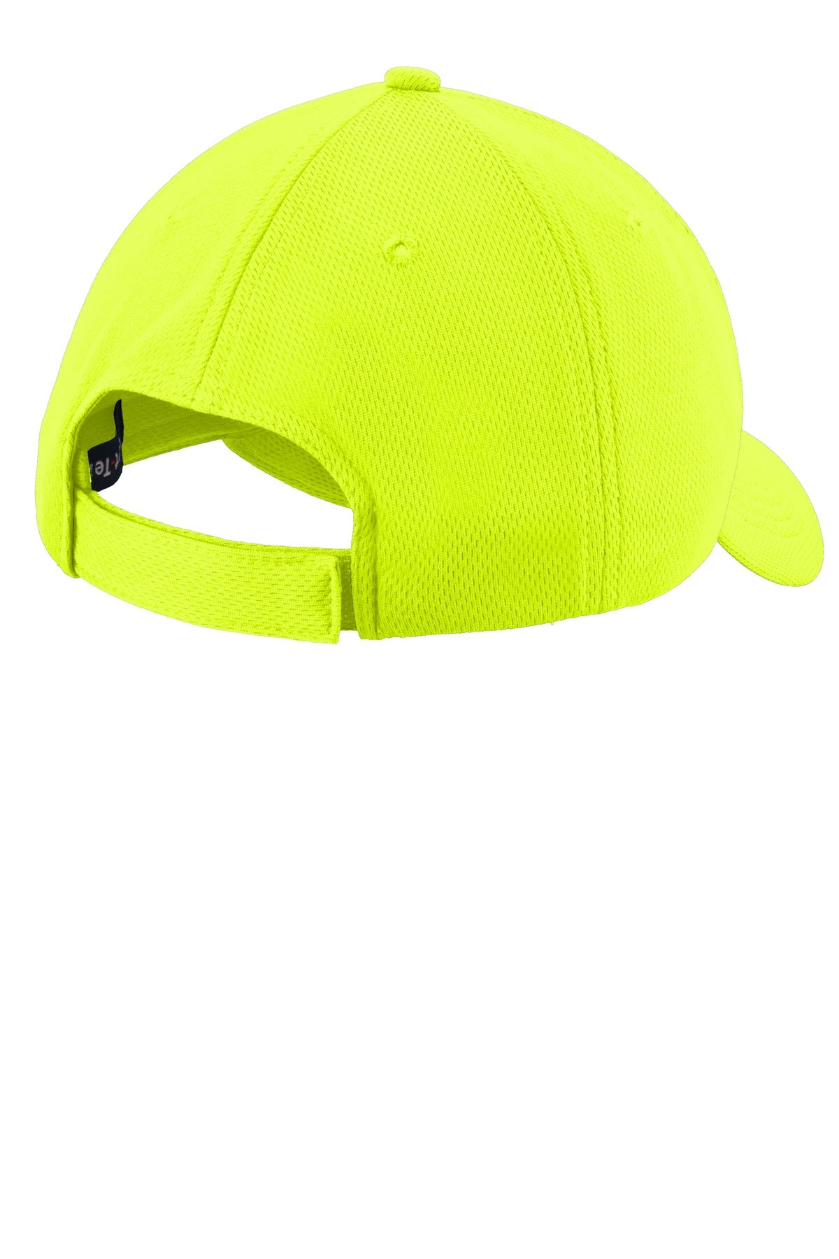 Sport-Tek PosiCharge RacerMesh Cap. STC26 - Neon Yellow - back