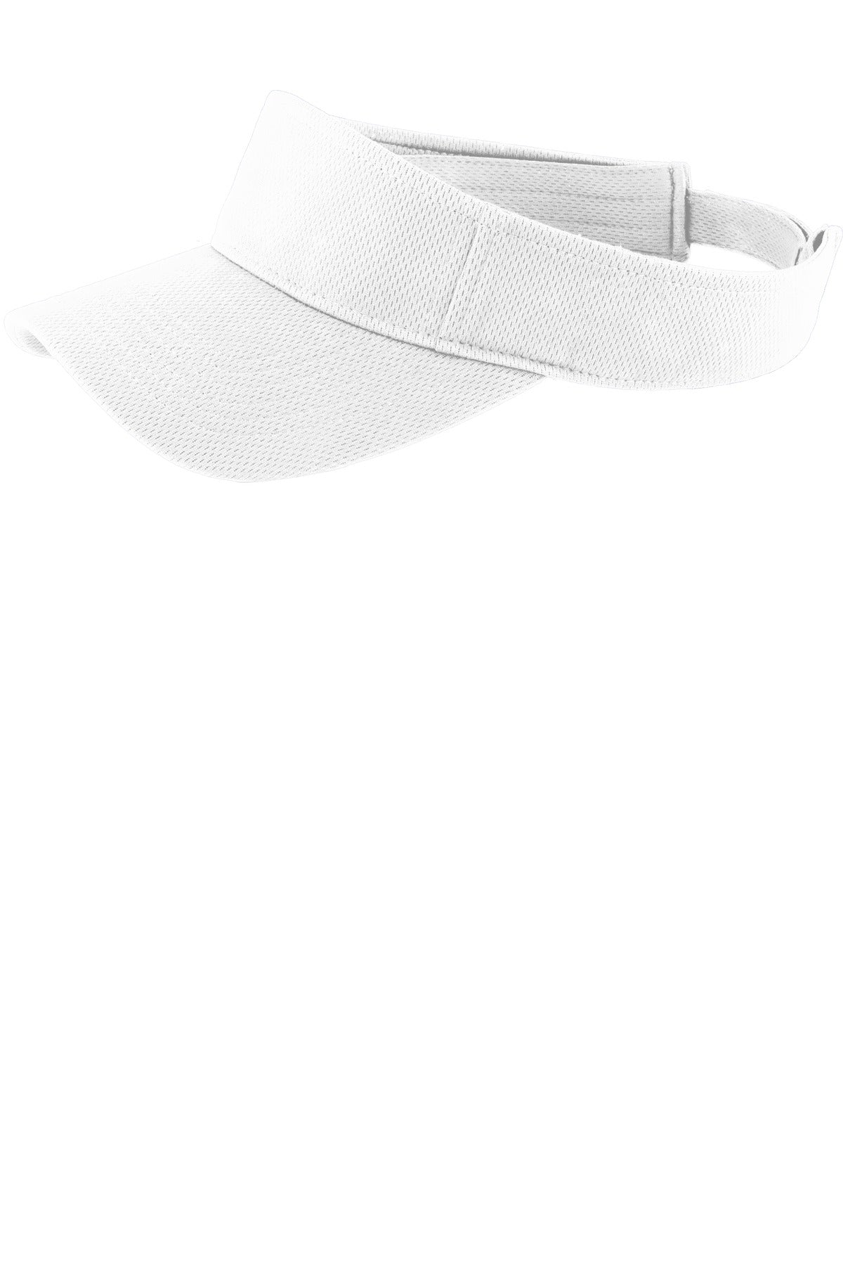 Sport-Tek PosiCharge RacerMesh Visor. STC27 - White - front