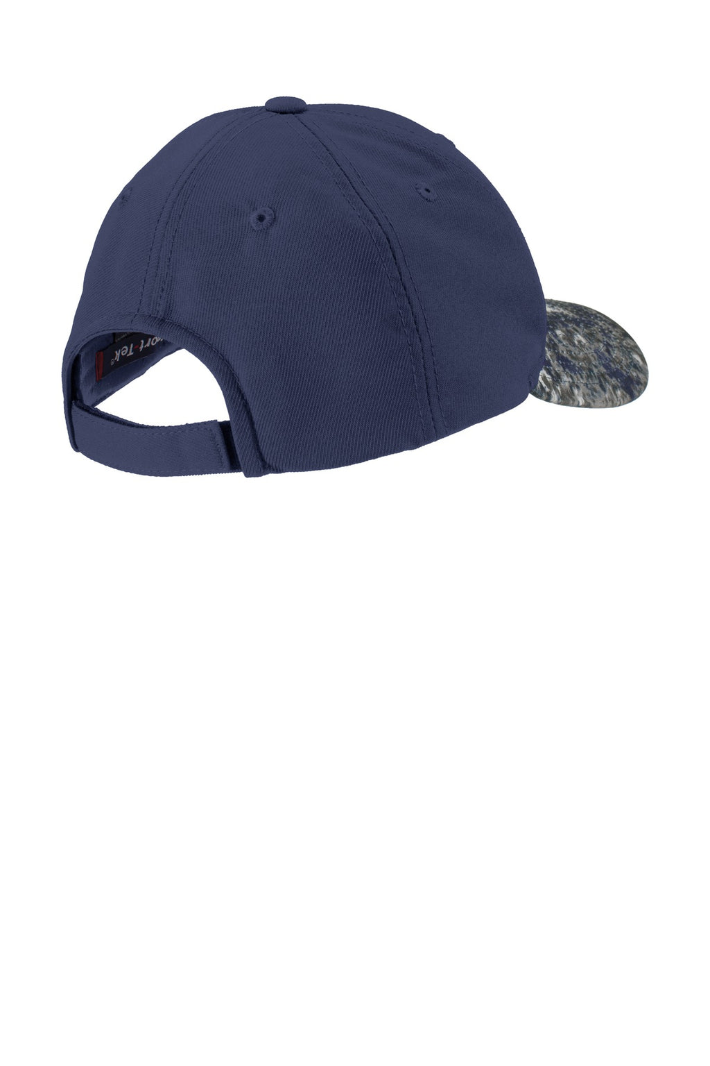 DISCONTINUED Sport-Tek Mineral Freeze Cap. STC32 - True Navy/ True Navy - back