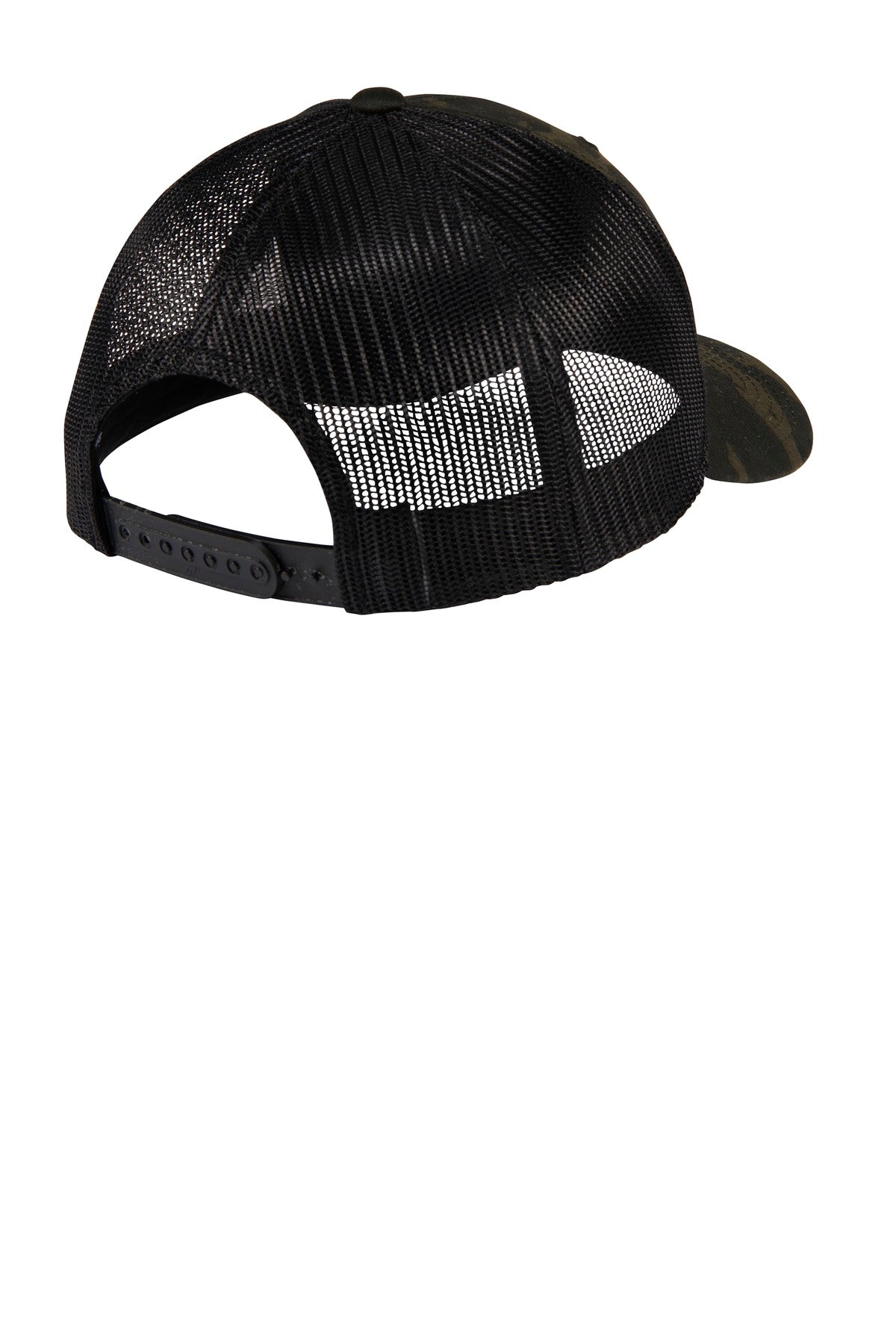 Sport-Tek YP Classics Retro Trucker Cap. STC39 - Multicam Black - back