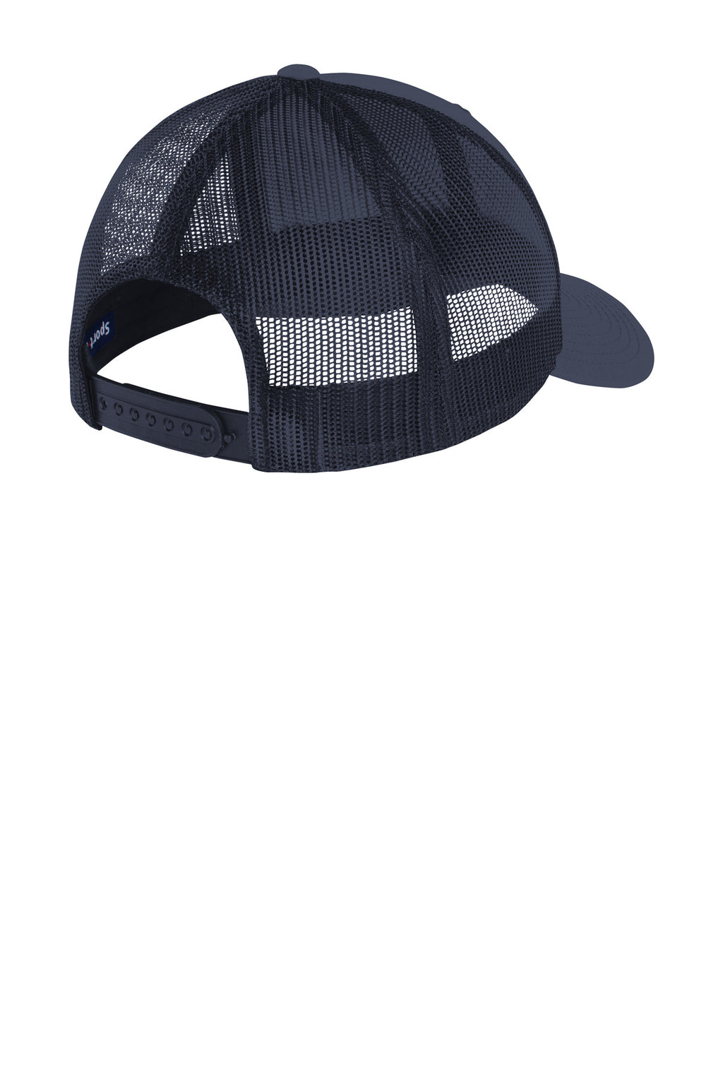 Sport-Tek YP Classics Retro Trucker Cap. STC39 - True Navy/ True Navy - back