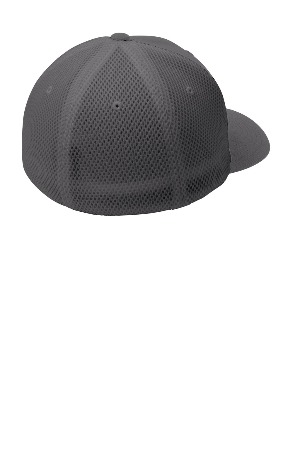 Sport-Tek Flexfit Air Mesh Back Cap. STC40 - Graphite/ Graphite - back
