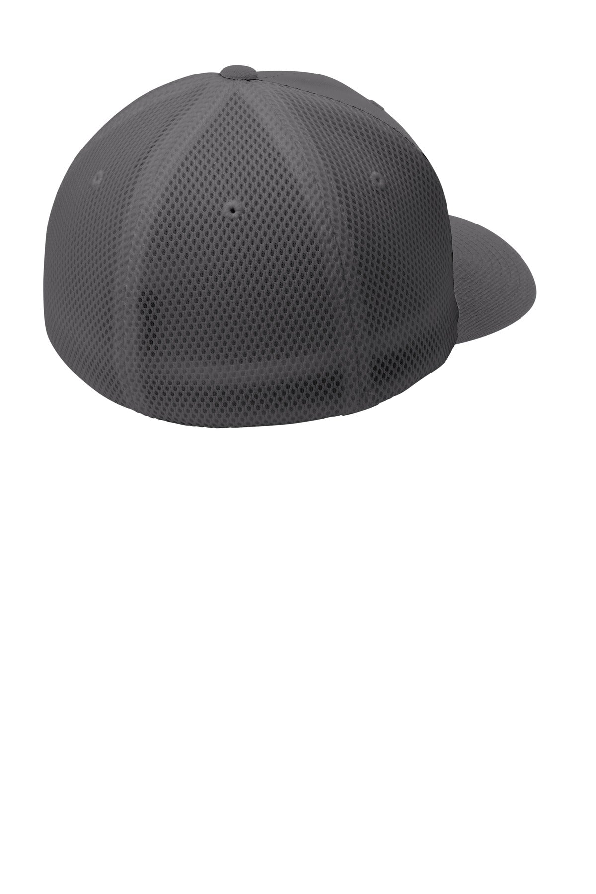 Sport-Tek Flexfit Air Mesh Back Cap. STC40 - Graphite/ Graphite - back
