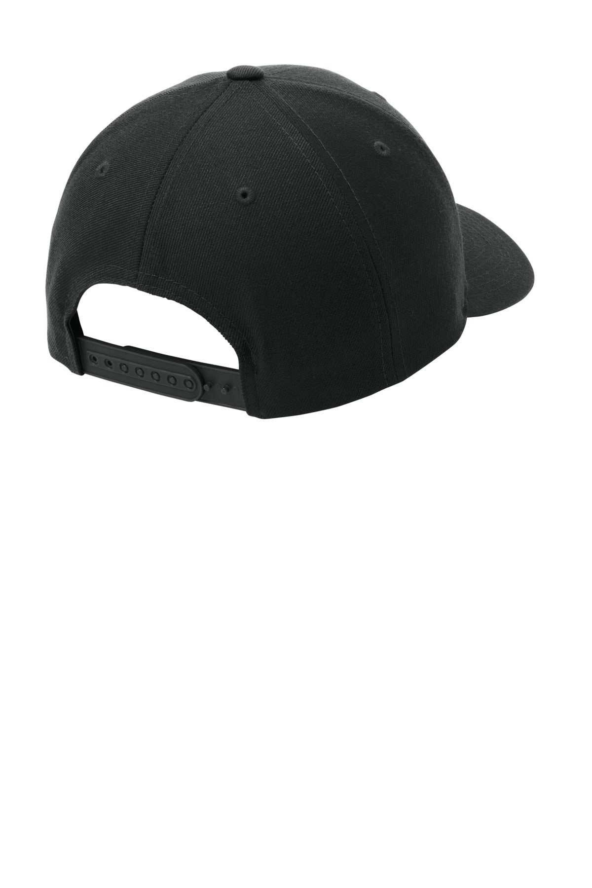 Sport-Tek YP Classics Curve Bill Snapback Cap. STC43 - Black - back