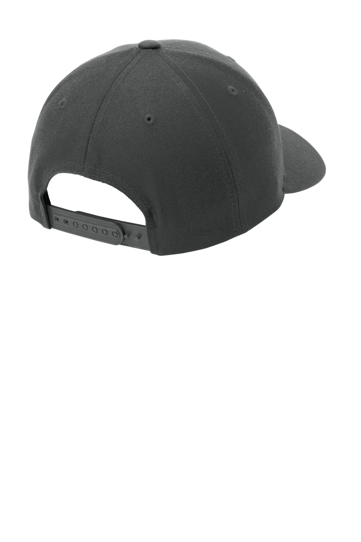 Sport-Tek YP Classics Curve Bill Snapback Cap. STC43 - Graphite - back